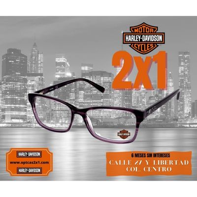 Lentes Harley Davidson - Ópticas 2x1 Tienda Óptica en Chihuahua