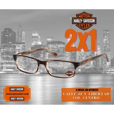 Lentes Harley Davidson - Ópticas 2x1 Tienda Óptica en Chihuahua